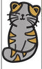 Cat Embroidery Design
