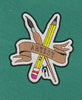 Creative Emblem Drawing Tools Embroidery Design