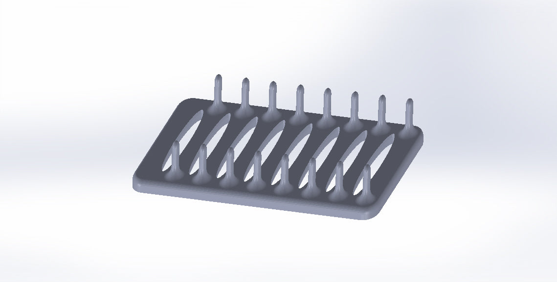 Plate Storage Holder Print STL File