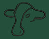 Cow Embroidery Design