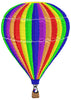 Hot Air Balloon Embroidery Design