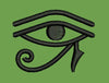 Stylized Eye Embroidery Design