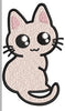 Cat Embroidery Design