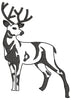 Deer Embroidery Design