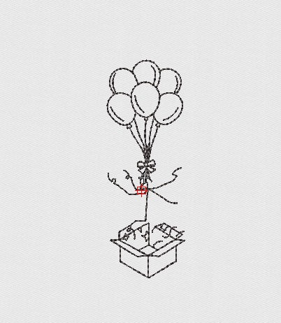 Box Embroidery Design