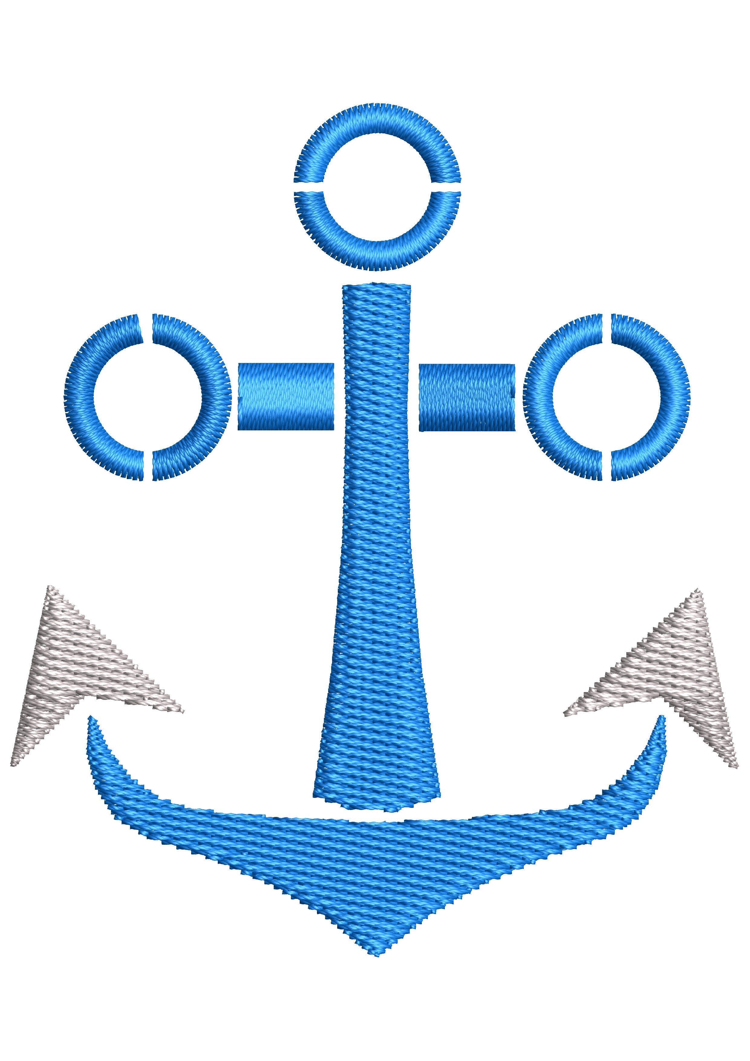Anchor Embroidery Design