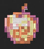 Pixel Apple Multi Embroidery Design