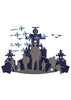 War of Earth Embroidery Design