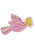 Fluffy Bird Embroidery Design