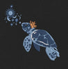 Celestial Sea Turtle Embroidery Design