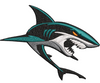 Shark Embroidery Design