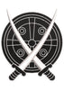 Sword Set Embroidery Design