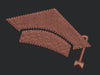 Graduation Cap Embroidery Design