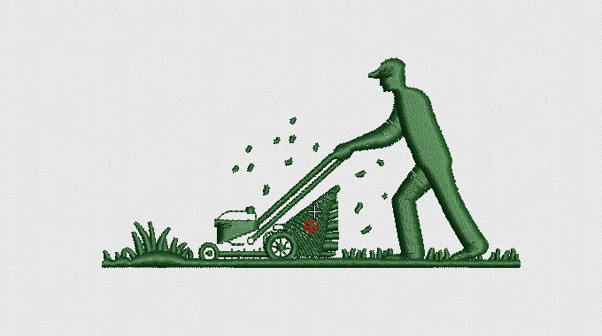 Cutter Embroidery Design