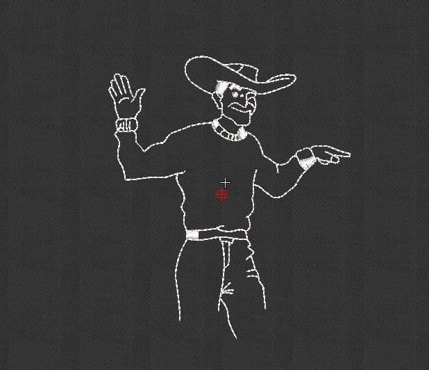 Drawing Embroidery Design