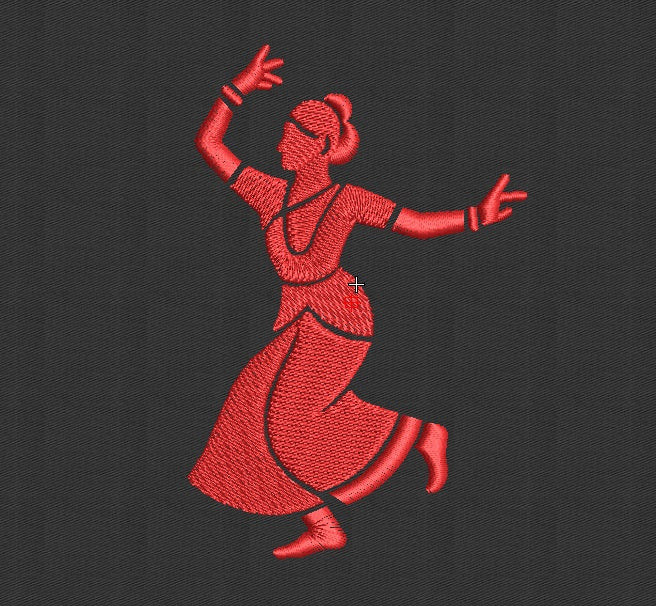 Girl Embroidery Design