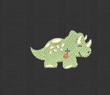 Dinosaur Embroidery Design