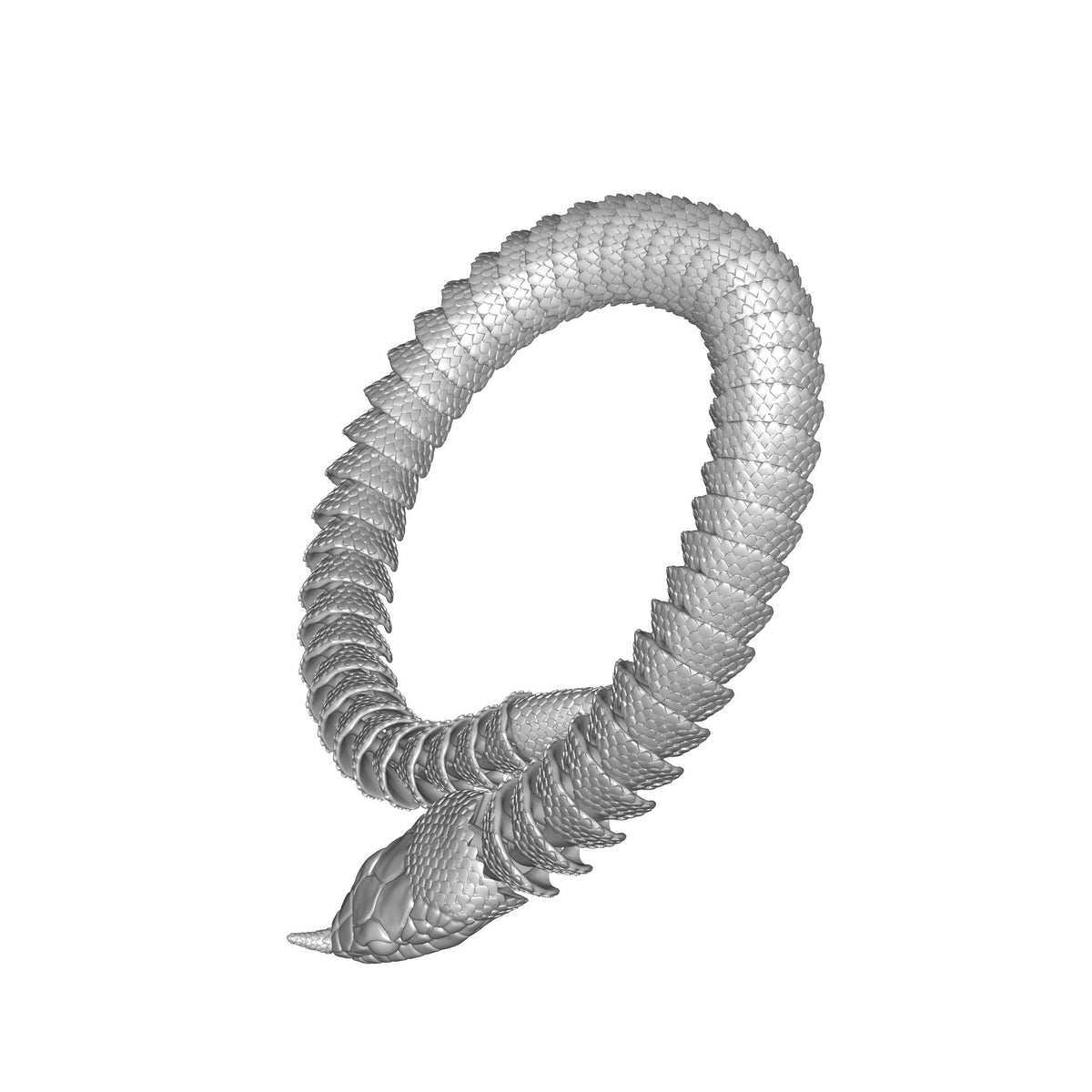 Rat Snake Figurine Print STL File