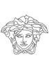 Women Head Embroidery Design