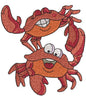 Crabs Embroidery Design