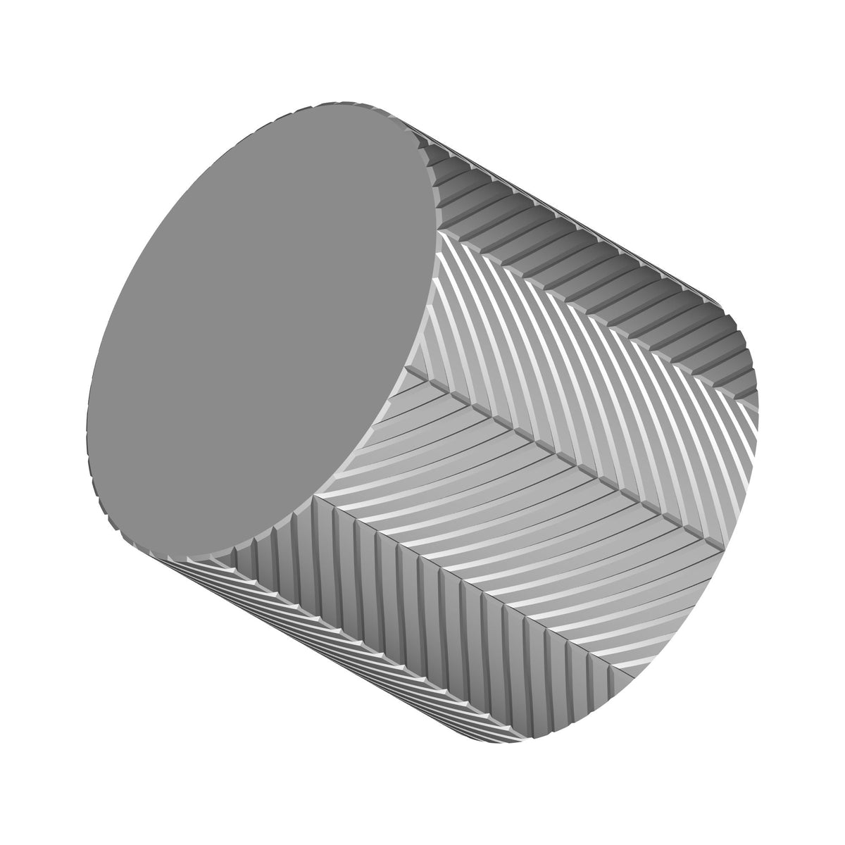 Chevron Pattern Planter Pot Print STL File