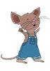 Mouse Embroidery Design