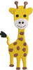 Giraffe Baby Embroidery Design
