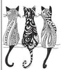 Cat Embroidery Design