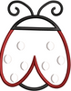 Lady Bird Embroidery Design