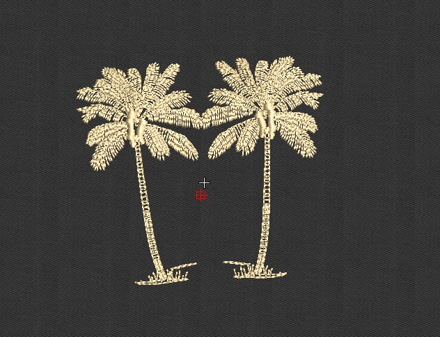 Tree Embroidery Design