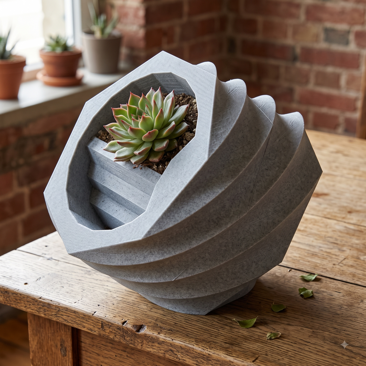 Flower Planter Pot Print STL File