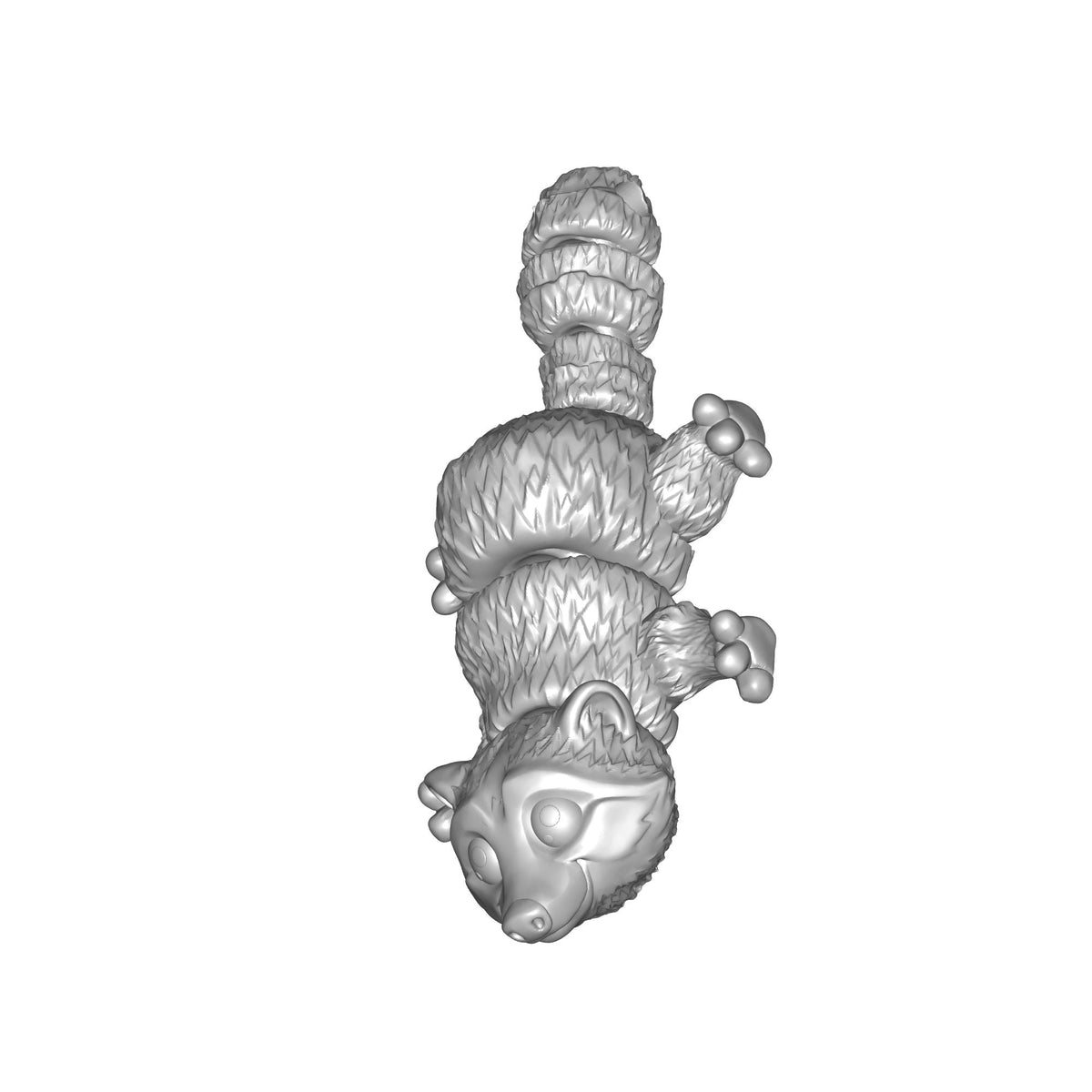 Mini Raccoon Keychain Print STL File
