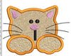 Cat Face Embroidery Design