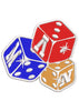 Multi Dice Embroidery Design