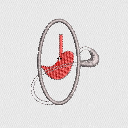 Medic Embroidery Design
