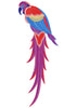 Multi Parot Embroidery Design