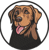 Dog Embroidery Design