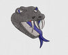 Snake Embroidery Design