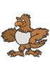 Baby Eagle Embroidery Design