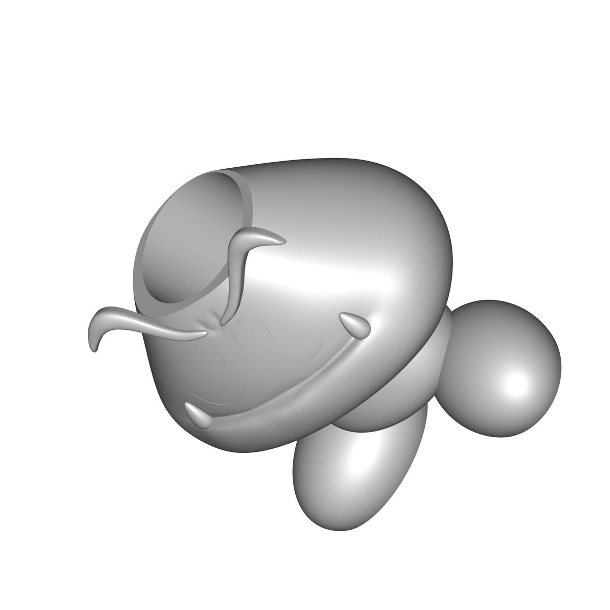 Goomba Character Planter Print STL File