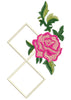 Flower Geometric Art Embroidery Design