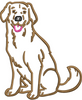 Dog Embroidery Design
