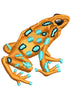 Chuta Frog Beauty Colour Embroidery Design