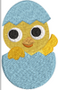 Baby Chick Embroidery Design