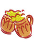 Beers Embroidery Design