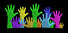 Justice Hands Embroidery Design
