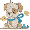 Dog Embroidery Design