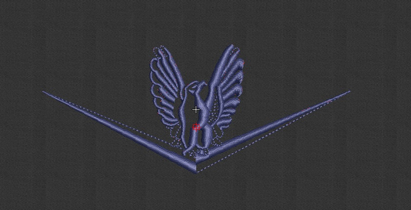 Eagle Embroidery Design