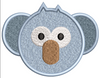 Bear Baby Face Embroidery Design