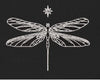 Astral Dragonfly Stitch Embroidery Design